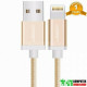 Cáp Lightning ra USB ( vỏ nhôm dây bện ) MFI model US199 vàng 1M vàng 1M Ugreen 30587