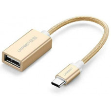 Cáp bện USB Type-C OTG 2.0 model US203 vàng hồng vàng hồng Ugreen 40327