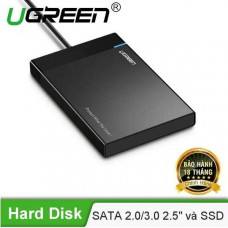 Hộp ổ cứng 2 5 hard disk box với cáp model US221 Ugreen 30847