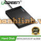 Hộp ổ cứng 2 5 hard disk box với cáp model US221 Ugreen 30847