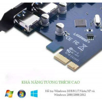 Bộ chuyển đổi xe hơi d PCI E to USB3 0+ LAN Gigabit model US230 80CM 80CM Ugreen 30775