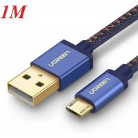 Cáp bện sạc và truyền dữ liệu USB2 0 ra micro USB model US246 0,5M Ugreen 40424
