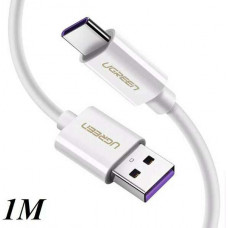Cáp USB 2.0 ra Type-C 5A Date model US253 trắng 1M Ugreen 40888