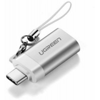 Bộ chuyển đổi Type-C đực ra USB 3.0 model US270 bạc Ugreen 50284