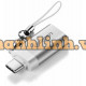 Bộ chuyển đổi Type-C đực ra USB 3.0 model US270 bạc Ugreen 50284