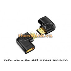 Đầu Chuyển Đổi HDMI 8K@60Hz Đổi Góc UNITEK A1047ABK03