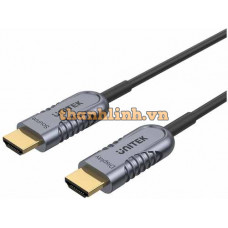 Cáp HDMI 2.1 ULTPRO ACTIVE OPTICAL 8K Dài 50M UNITEK C11033DGY