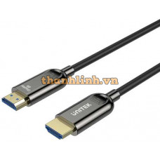 Cáp HDMI 8K sợi quang Unitek C11085GY01-30M