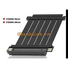 Cáp Nối Riser Card PCIe 4.0 X16 (180°-180°) 10CM UNITEK C1320A