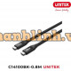 Cáp Sạc Nhanh Type-C PD 100W 8K@60Hz UNITEK C14100BK