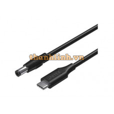 Cáp Sạc Type-C -> DC 65W Jack 5,5 X 2,5 UNITEK C14116BK