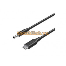 Cáp Sạc Type-C -> DC 65W Jack 4,5 X 3,0mm UNITEK C14120BK