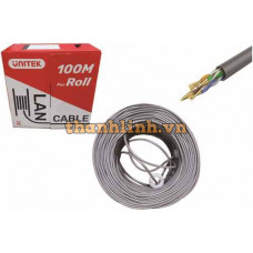 Cáp Cuộn UTP Cat5 UNITEK C18128AGY