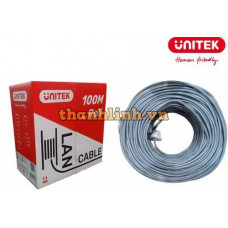 Cáp Mạng Cuộn 100m FTP UNITEK C18142AGY