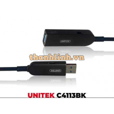Cáp USB 3.0 Nối Dài Đến 50M UNITEK C4113BK