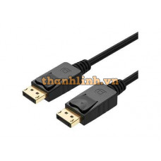 Cáp DP 1.2 4K@60Hz Dài Đến 5M UNITEK C607ABK