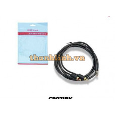 Cáp Loa 3.5mm -> 2 Hoa Sen Dài 1.5M/3M UNITEK C9021BK/C9022BK
