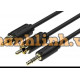 Cáp Loa 3.5MM -> 2 Đầu Hoa Sen Dài 10M UNITEK C9024BK