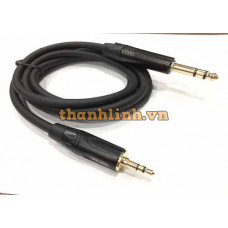 Cáp DC 6.35m -> 3.5m Dài 1.5m UNITEK C9047BK