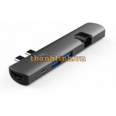 Hub Chia Type-C -> USB 3.0 + HDMI + LAN UNITEK D008A