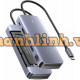 Hub Chia 4 Trong 1 Type-C -> HDMI + LAN + USB + Type-C Tích Hợp SSD UNITEK D1120A01