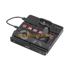 Trạm Sạc Switch Có Đầu Đọc Thẻ Game UNITEK G1005ABK01