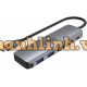 Cáp Type-C sang 3 USB 3.0 + HDMI + PD 100W Unitek H1107E