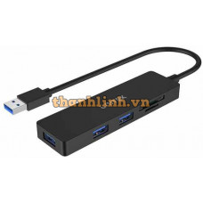 Hub 3-1 USB 3.0 + TF/SD UNITEK H1108A