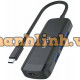 Hub Chia 2 Trong 1 Type-C -> USB3.0 + HDMI UNITEK H1110B