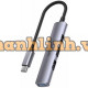 Hub Chia Type-C -> 4 Cổng USB UNITEK H1208B