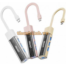 Bộ Chia 4 Cổng Type-C -> USB UNITEK H1319A