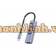 Bộ Chuyển Đổi 4 Cổng Type-C -> USB3.0 + LAN 5Gbps UNITEK H1907B