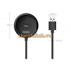 Bộ chia tín hiệu USB 4 cổng ra 1 cổng 2.0 1.2M Đen H200DWH Trắng hãng Unitek H200DBK