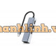 Bộ Chuyển Đổi 4 Cổng Type-C -> USB2.0 + LAN H205A UNITEK H205A