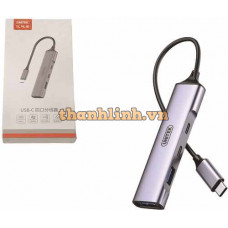 Hub USB Type-C 4 Tong 1 UNITEK H311C