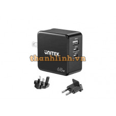 Dock Sạc 65W GaN Wall UNITEK P1117B