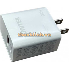 Dock Sạc 20W Cổng Kép USB+TypeC UNITEK P1124AWH01-US