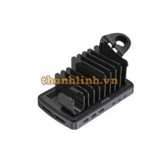Trạm Sạc Smart HP6 6 Cổng Type-C + USB-A 120W + PD UNITEK P1207A