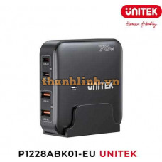 Dock Sạc GAN Để Bàn 70W UNITEK P1228ABK01-EU