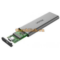 SSD Hộp Type-C ==> M.2 PCIE/NVME Unitek (S1201A)