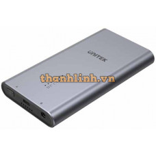 Box Đựng Ổ Cứng SSD SolidForce Type-C -> PCIe/NVMe M.2 20Gbps Dual Bay UNITEK S1206A