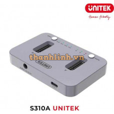 Đế Sao Chép Ổ Đĩa Kép M2 Gen3x2 UNITEK S310A