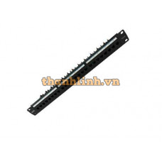 Patch Panel 24P Cat6 UNITEK T026ABK