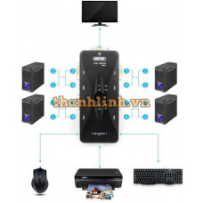 Switch KVM USB 4-1 Unitek (U-8710)