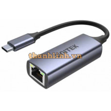 Bộ Chuyển Đổi Type-C -> Gigabit Ethernet 100W UNITEK U1323A