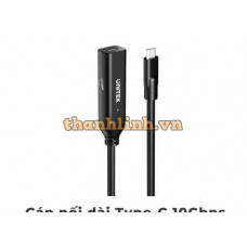 Cáp Type-C Nối Dài 10Gbps UNITEK U1335ABK01