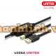 Cáp USB2.0 In Khuếch Đại Tín Hiệu Dài Đến 15M UNITEK U205A
