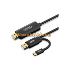 Cáp Chuyển Đổi USB -> USB + Type-C UNITEK U206A
