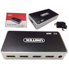 Bộ chia HDMI 4K 1 vào 4 ra chính hãng Unitek V1109A