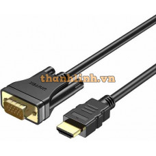 Cáp HDMI -> VGA UNITEK V1185A01